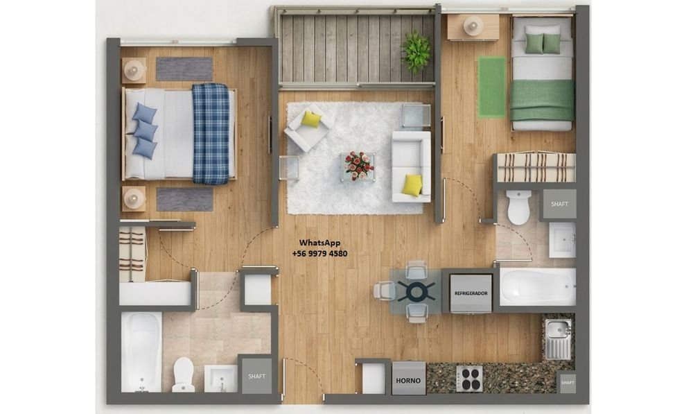 Habitación + baño privado en metro hospitales en Independencia — Busco Roomie