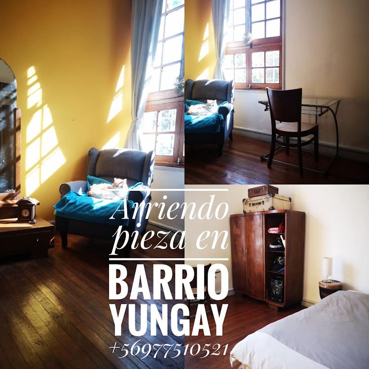 Comparto loft en barrio yungay en Santiago