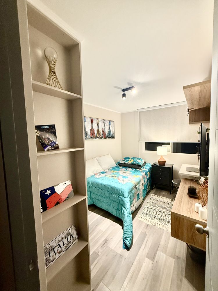Habitación 100% amueblada en la florida, al lado de metro rojas magallanes. en La florida — Busco Roomie